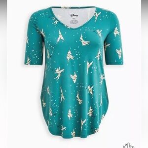 Disney Tinker Bell Short Sleeve Tunic 🌿